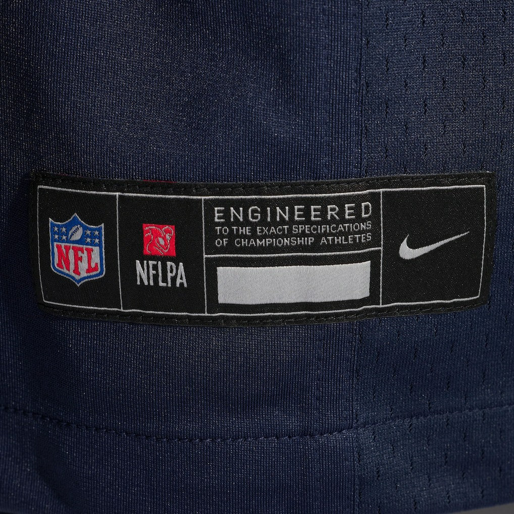 Durham Smythe Chicago Bears Team Game Jersey - Navy discount