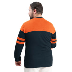 Chicago Bears G-III Sports by Carl Banks Adaptive Outlast Long Sleeve T-Shirt - Navy/Orange on sale