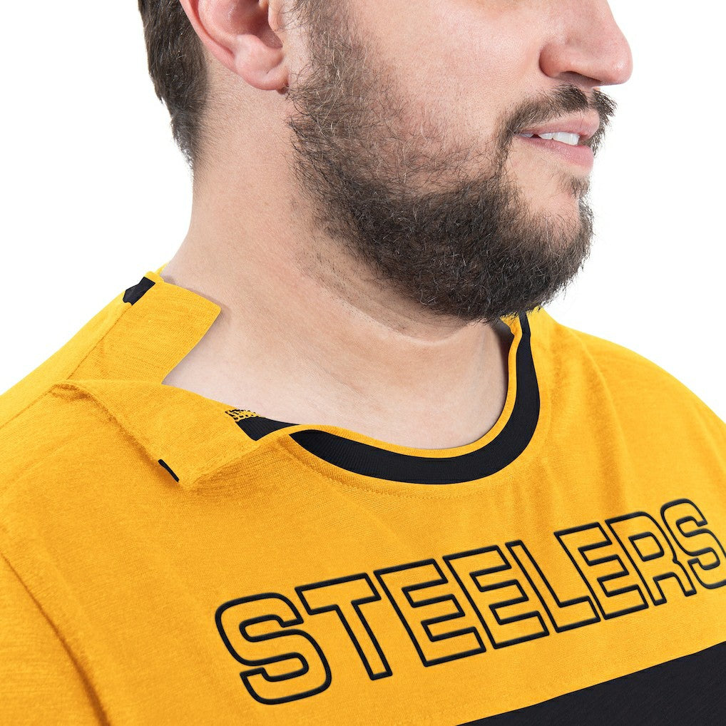 Pittsburgh Steelers G-III Sports by Carl Banks Adaptive Outlast Long Sleeve T-Shirt - Black/Gold sale