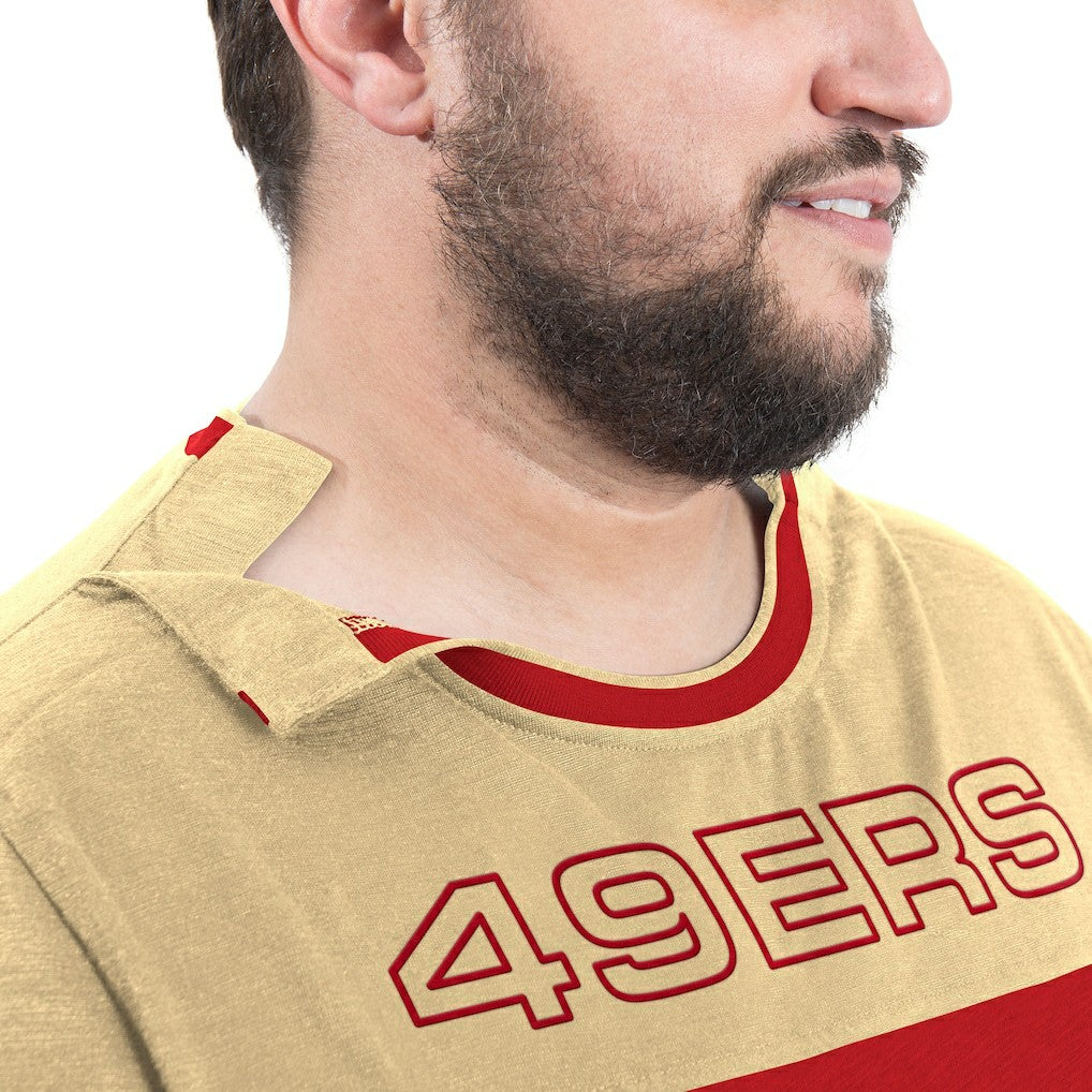 San Francisco 49ers G-III Sports by Carl Banks Adaptive Outlast Long Sleeve T-Shirt - Scarlet/Gold online