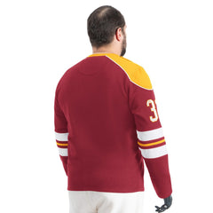 Washington Commanders G-III Sports by Carl Banks Adaptive Lord Stanley Crewneck Sweatshirt - Burgundy outlet