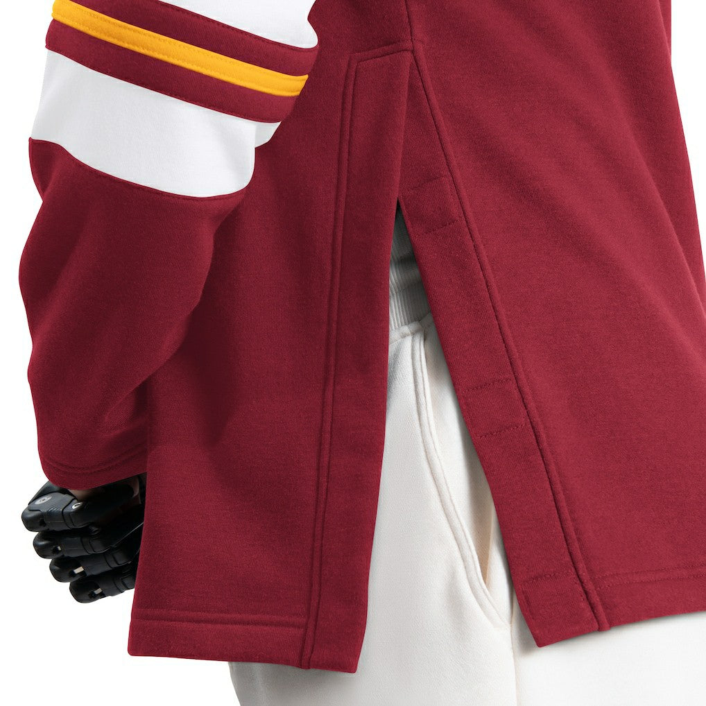 Washington Commanders G-III Sports by Carl Banks Adaptive Lord Stanley Crewneck Sweatshirt - Burgundy outlet
