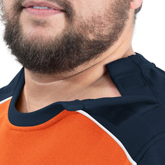 Denver Broncos G-III Sports by Carl Banks Adaptive Lord Stanley Crewneck Sweatshirt - Orange online