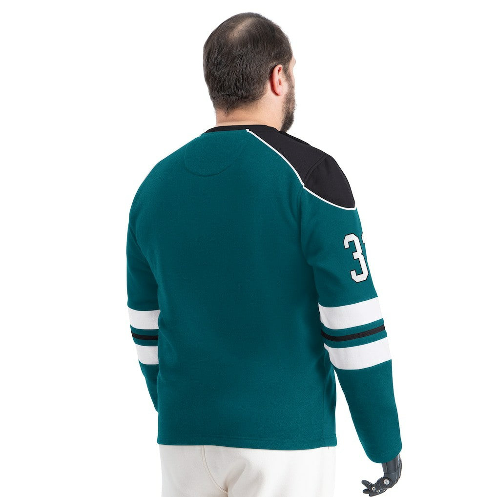 Philadelphia Eagles G-III Sports by Carl Banks Adaptive Lord Stanley Crewneck Sweatshirt - Midnight Green online