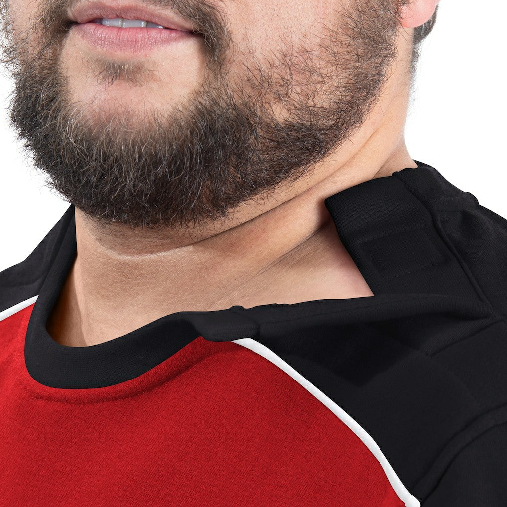 Atlanta Falcons G-III Sports by Carl Banks Adaptive Lord Stanley Crewneck Sweatshirt - Red sale