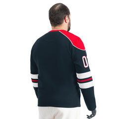 Houston Texans G-III Sports by Carl Banks Adaptive Lord Stanley Crewneck Sweatshirt - Navy for sale
