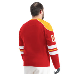 Kansas City Chiefs G-III Sports by Carl Banks Adaptive Lord Stanley Crewneck Sweatshirt - Red cheap
