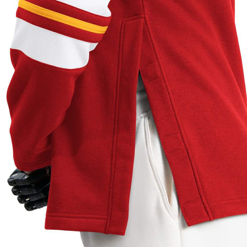 Kansas City Chiefs G-III Sports by Carl Banks Adaptive Lord Stanley Crewneck Sweatshirt - Red cheap