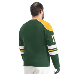 Green Bay Packers G-III Sports by Carl Banks Adaptive Lord Stanley Crewneck Sweatshirt - Green discount