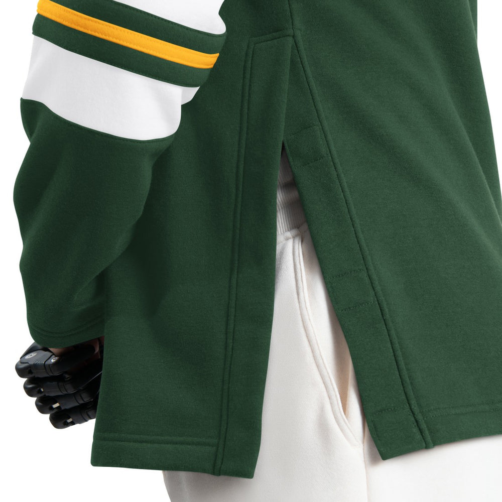 Green Bay Packers G-III Sports by Carl Banks Adaptive Lord Stanley Crewneck Sweatshirt - Green discount