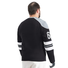 Las Vegas Raiders G-III Sports by Carl Banks Adaptive Lord Stanley Crewneck Sweatshirt - Black online