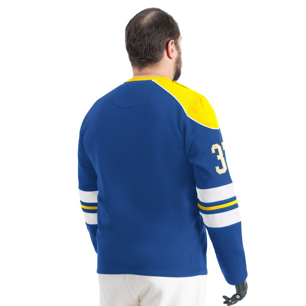 Los Angeles Rams G-III Sports by Carl Banks Adaptive Lord Stanley Crewneck Sweatshirt - Royal sale