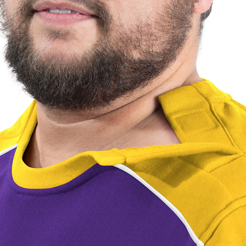 Minnesota Vikings G-III Sports by Carl Banks Adaptive Lord Stanley Crewneck Sweatshirt - Purple on sale