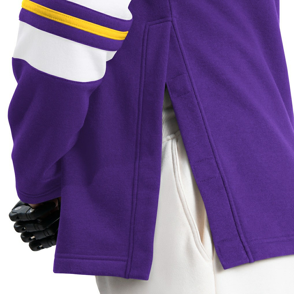 Minnesota Vikings G-III Sports by Carl Banks Adaptive Lord Stanley Crewneck Sweatshirt - Purple on sale