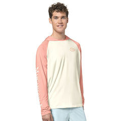Kansas City Chiefs Margaritaville Sand, Sea, Sunsets Long-Sleeve Rashguard Hoodie Pullover -Cream/Amber on sale