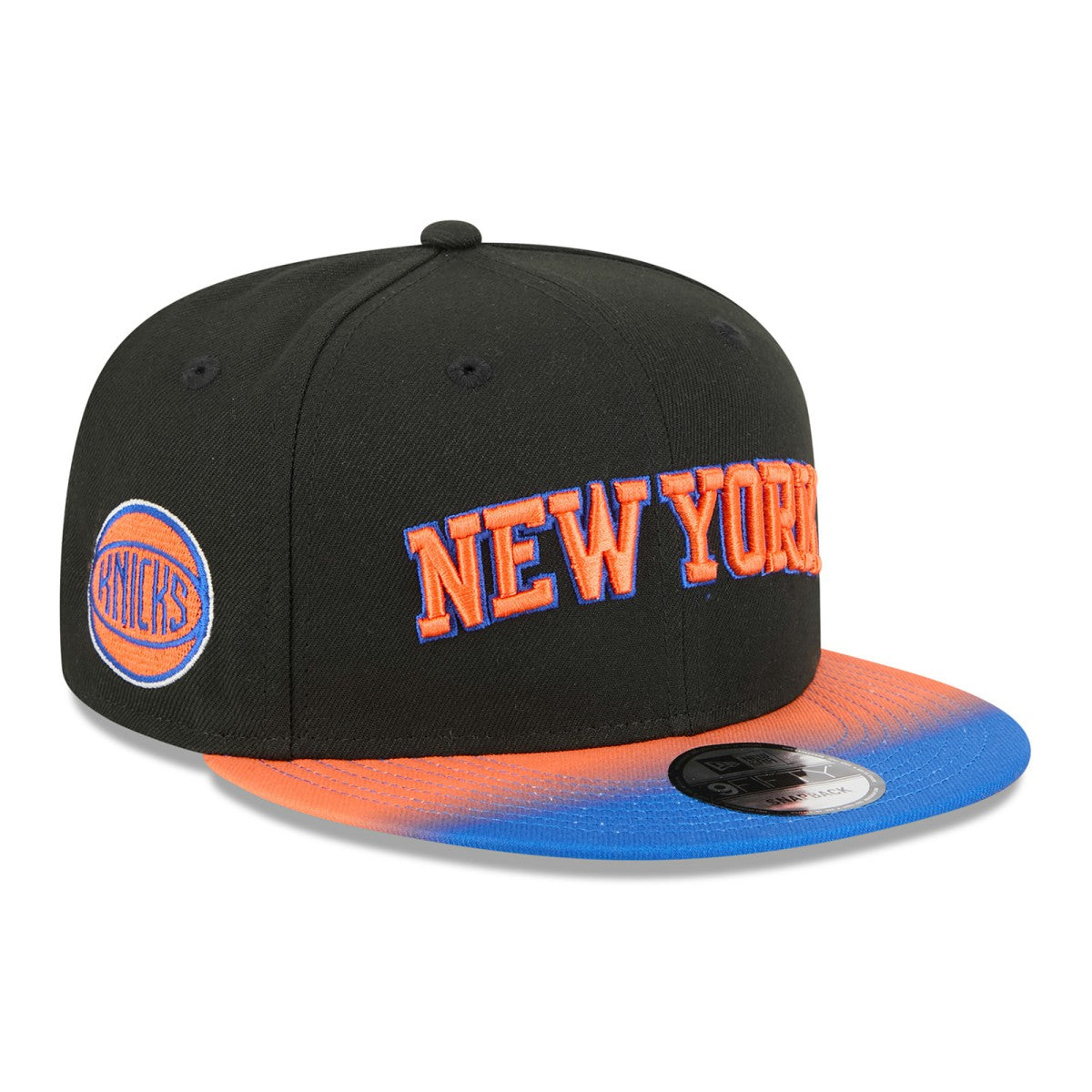 New York Knicks Jersey Hook Statement Edition 9FIFTY Snapback Hat - Black/Blue discount