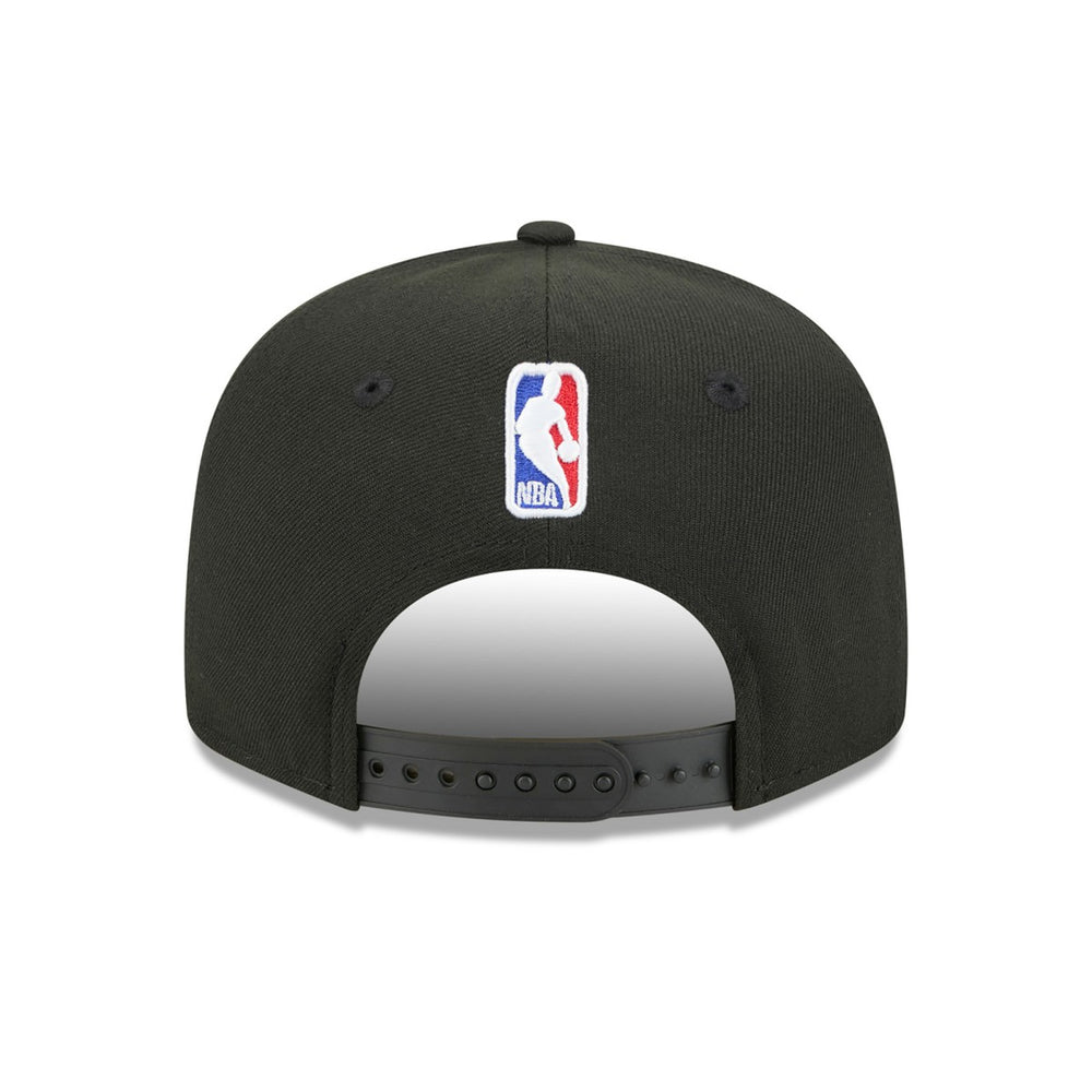 New York Knicks Jersey Hook Statement Edition 9FIFTY Snapback Hat - Black/Blue discount