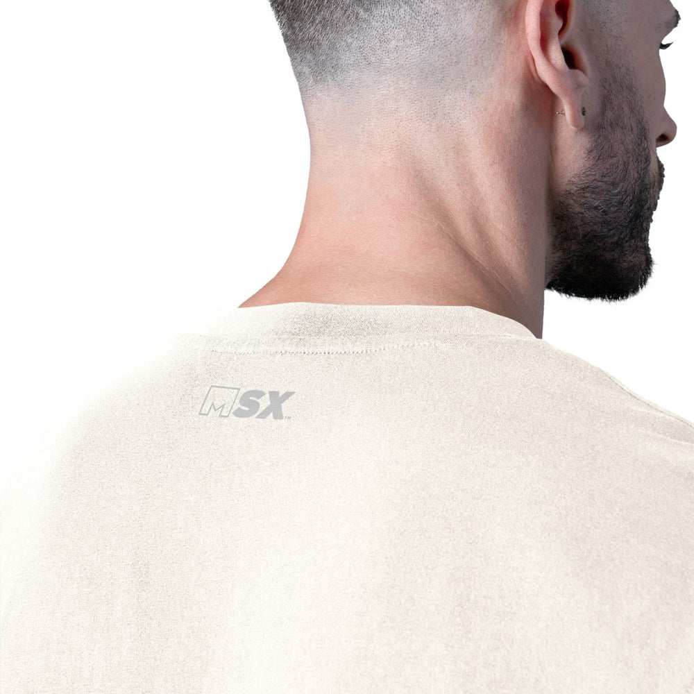 Detroit Lions MSX by Michael Strahan Whiteout Vintage T-Shirt - White online
