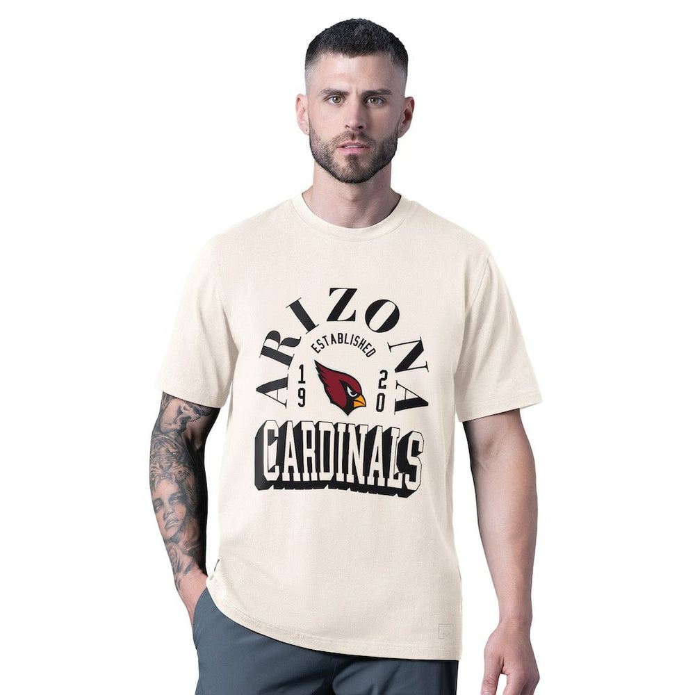 Arizona Cardinals MSX by Michael Strahan Whiteout Vintage T-Shirt - White on sale