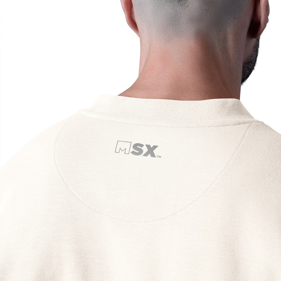Houston Texans MSX by Michael Strahan Whiteout Tri-Blend Sweatshirt - White cheap