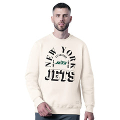 New York Jets MSX by Michael Strahan Whiteout Tri-Blend Sweatshirt - White online