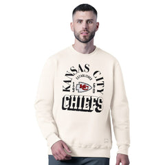 Kansas City Chiefs MSX by Michael Strahan Whiteout Tri-Blend Sweatshirt - White outlet