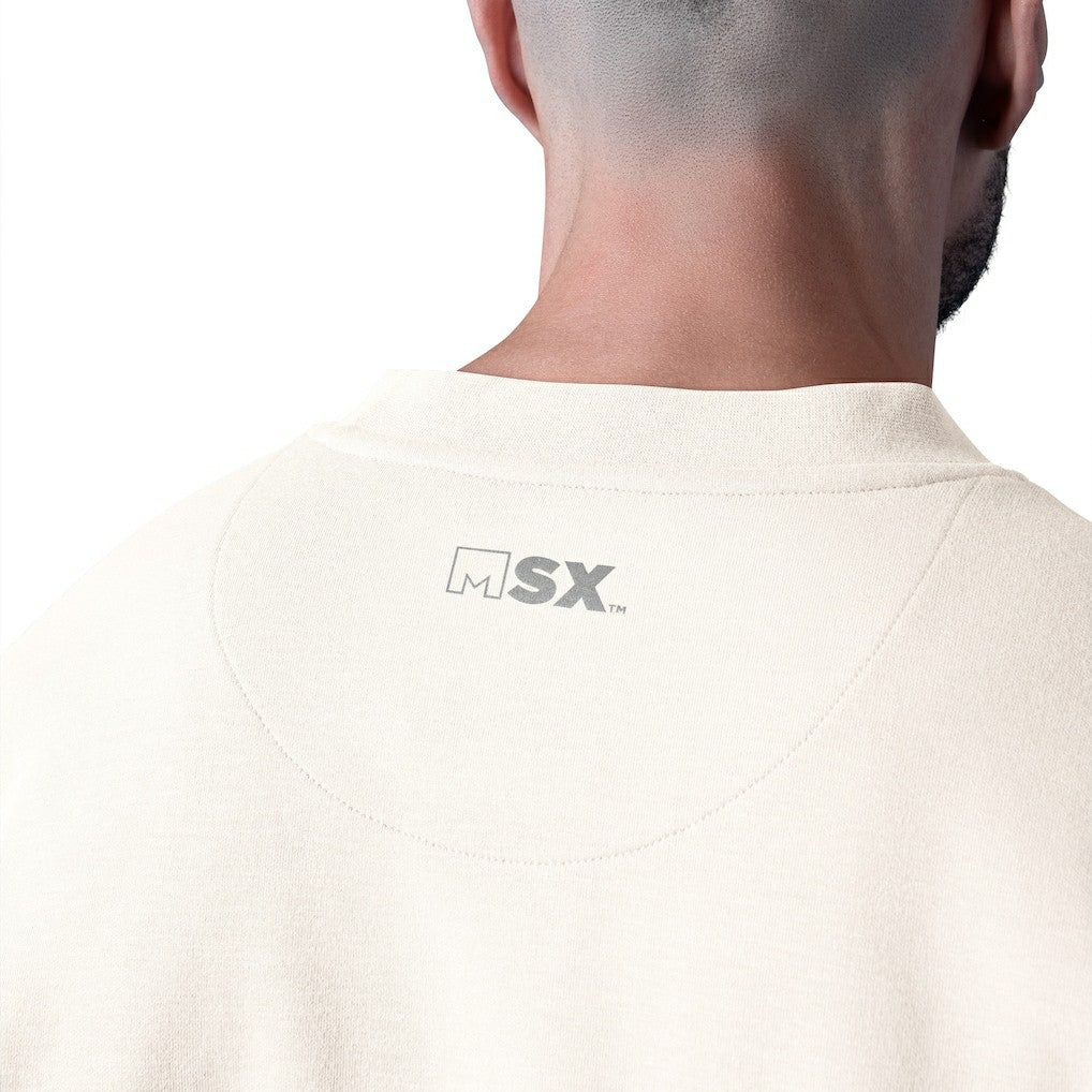 Atlanta Falcons MSX by Michael Strahan Whiteout Tri-Blend Sweatshirt - White online