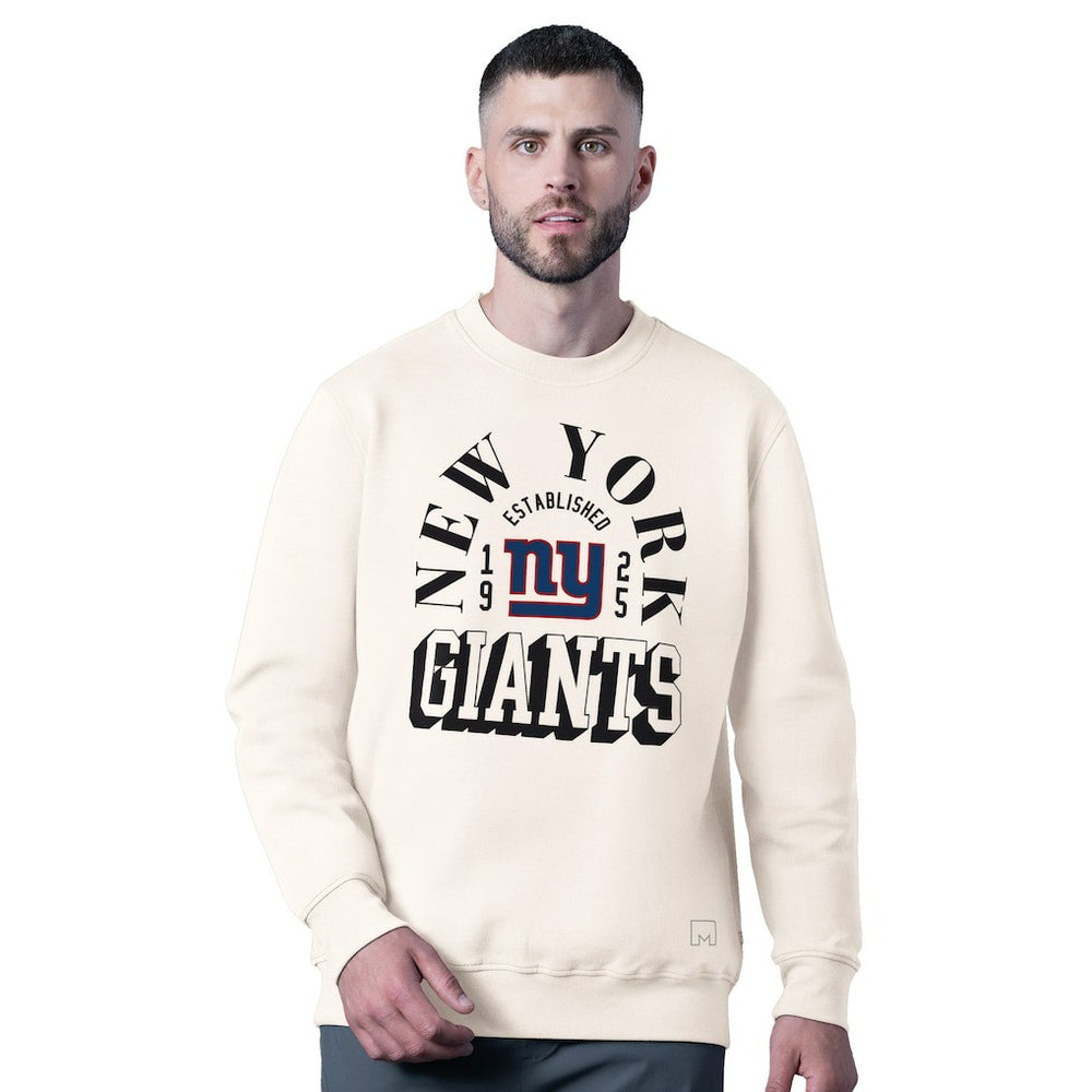 New York Giants MSX by Michael Strahan Whiteout Tri-Blend Sweatshirt - White online