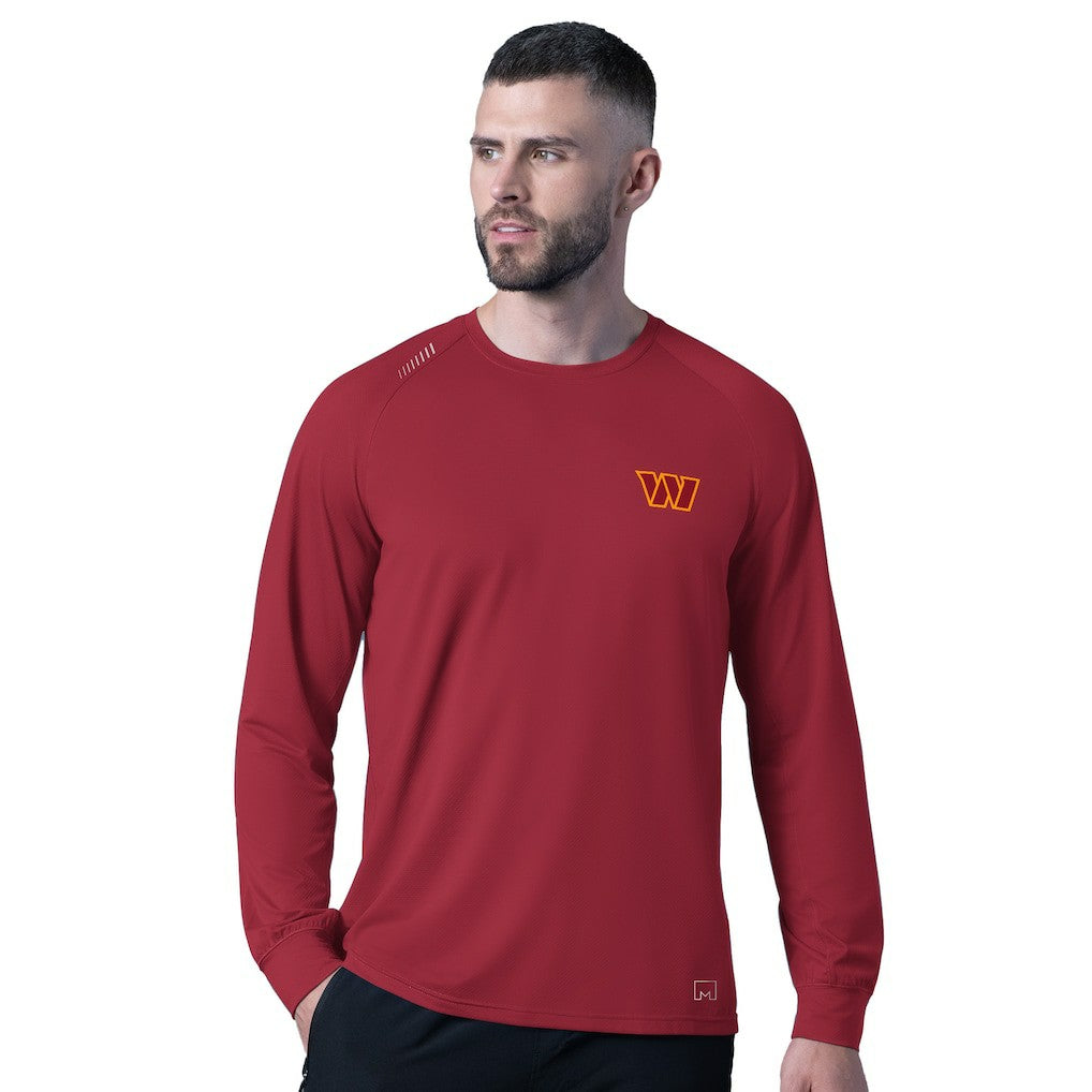 Washington Commanders MSX by Michael Strahan Forward Long-Sleeve T-Shirt - Burgundy outlet