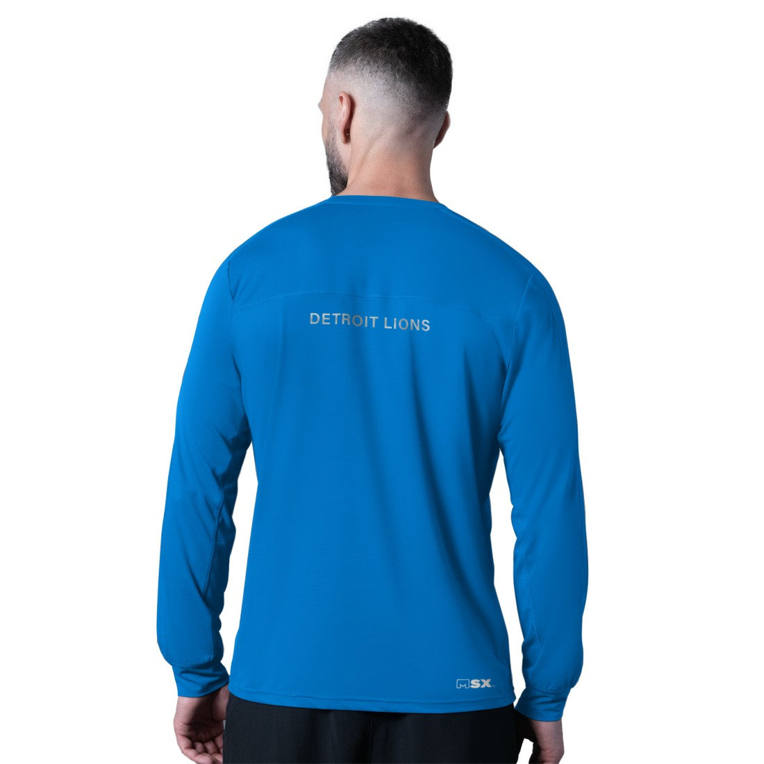 Detroit Lions MSX by Michael Strahan Forward Long-Sleeve T-Shirt - Royal online