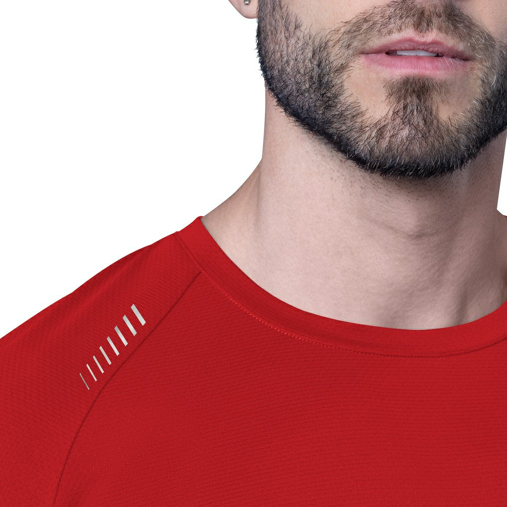 San Francisco 49ers MSX by Michael Strahan Forward Long-Sleeve T-Shirt - Red cheap
