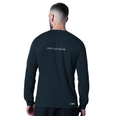 Chicago Bears MSX by Michael Strahan Forward Long-Sleeve T-Shirt - Navy outlet