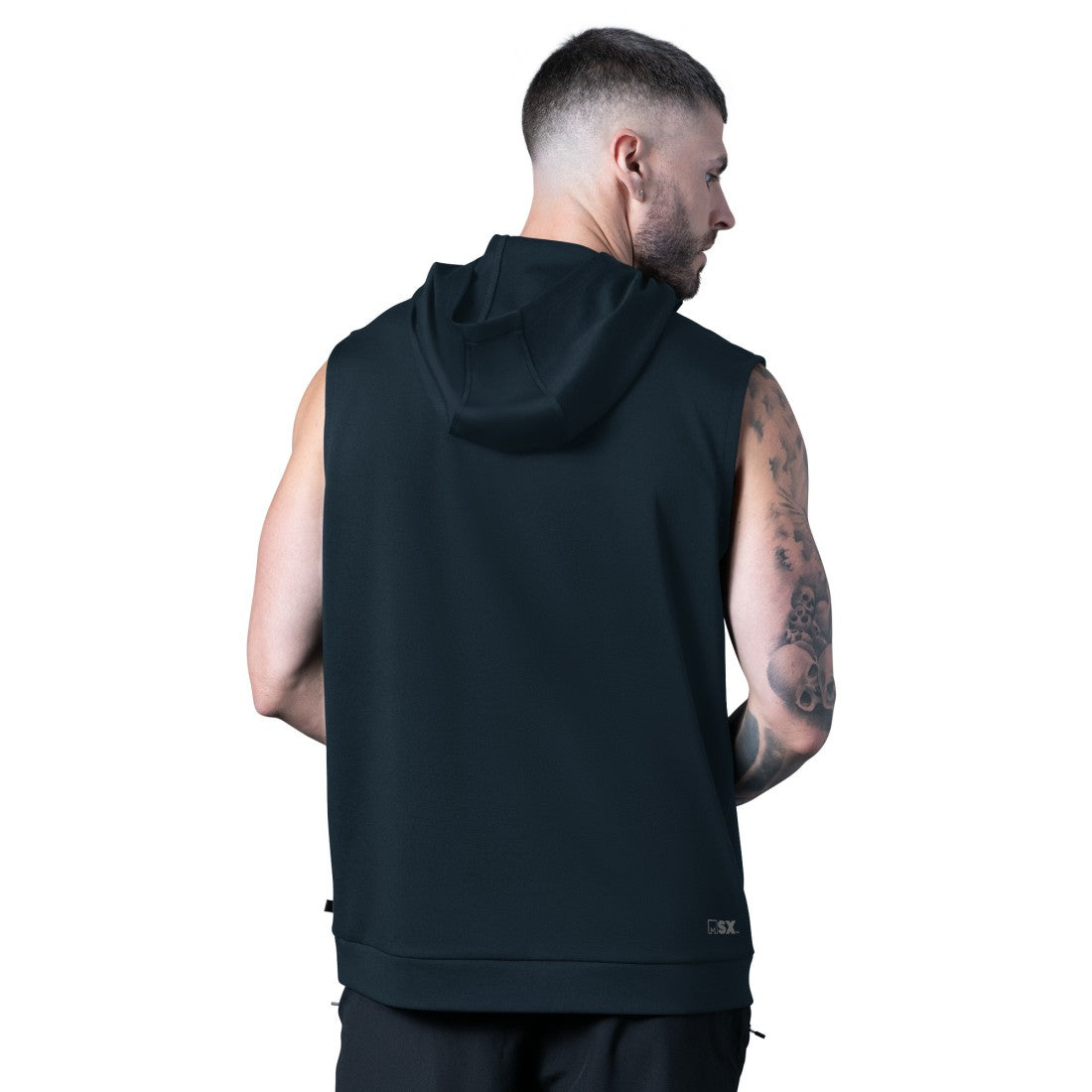 Houston Texans MSX by Michael Strahan Tri-Blend Rebound Sleeveless Hoodie - Navy sale