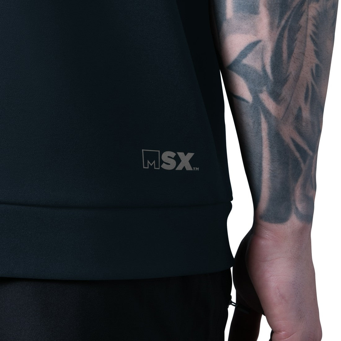 Houston Texans MSX by Michael Strahan Tri-Blend Rebound Sleeveless Hoodie - Navy sale
