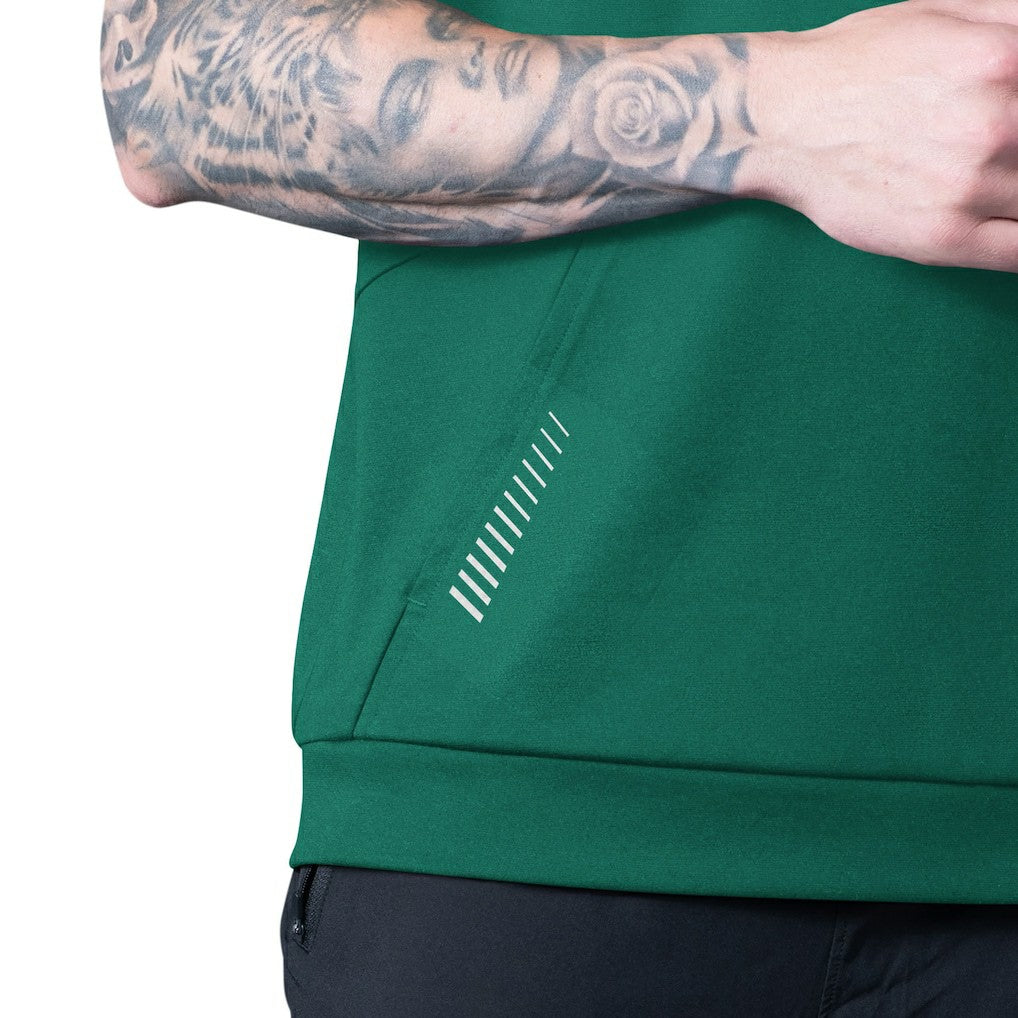 New York Jets MSX by Michael Strahan Tri-Blend Rebound Sleeveless Hoodie - Green sale