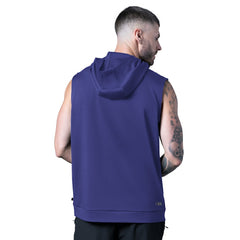 Baltimore Ravens MSX by Michael Strahan Tri-Blend Rebound Sleeveless Hoodie - Purple for sale