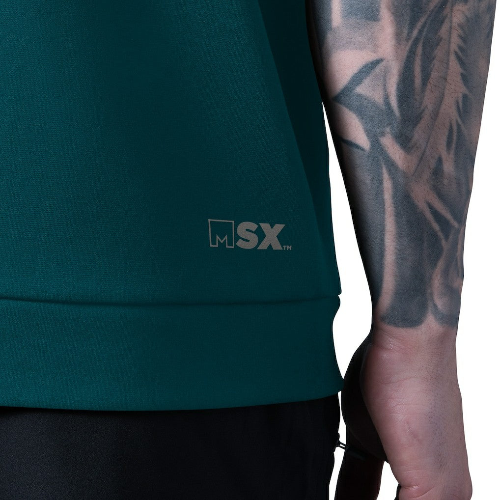Philadelphia Eagles MSX by Michael Strahan Tri-Blend Rebound Sleeveless Hoodie - Green on sale