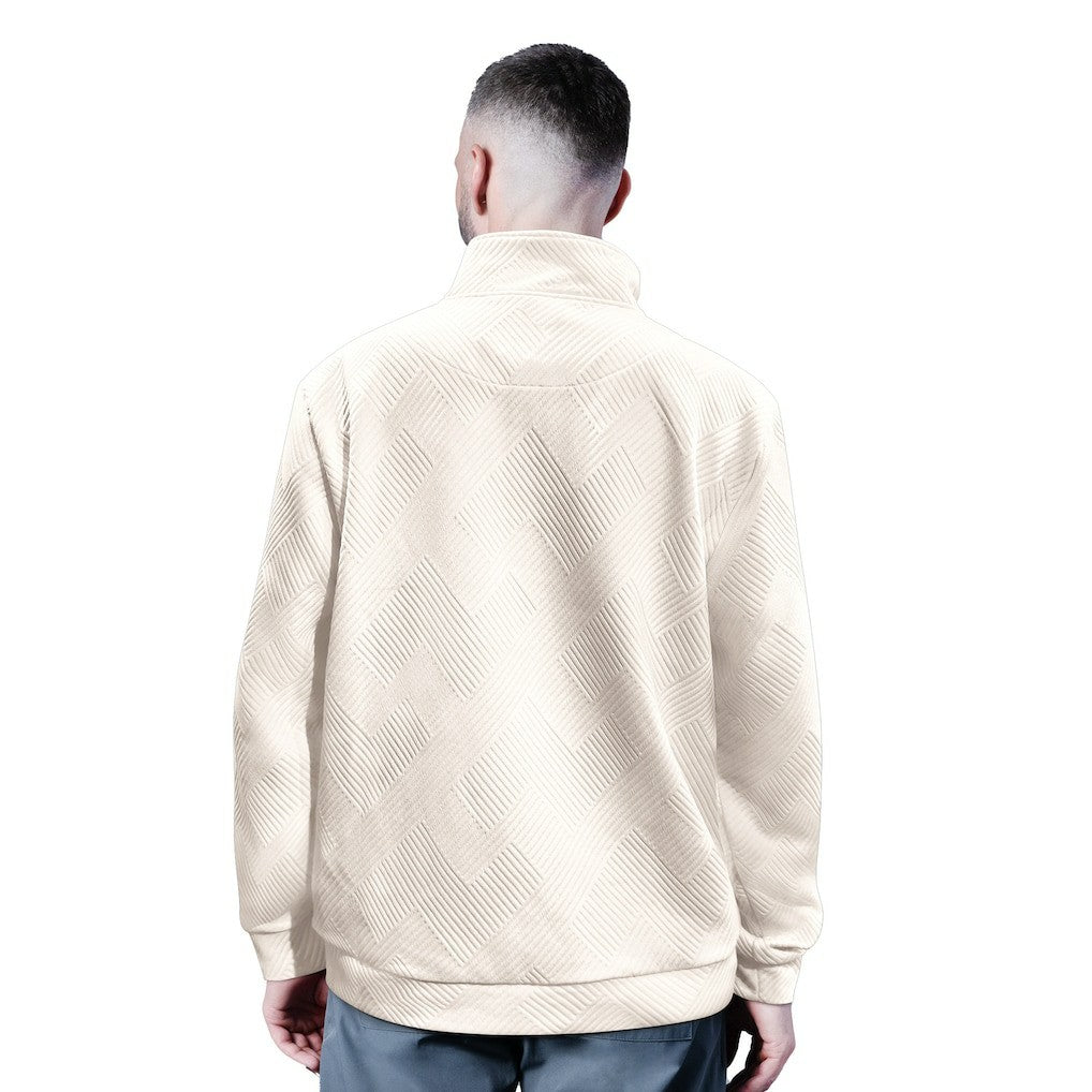 San Francisco 49ers MSX by Michael Strahan Cross Training Half-Zip Pullover - White online
