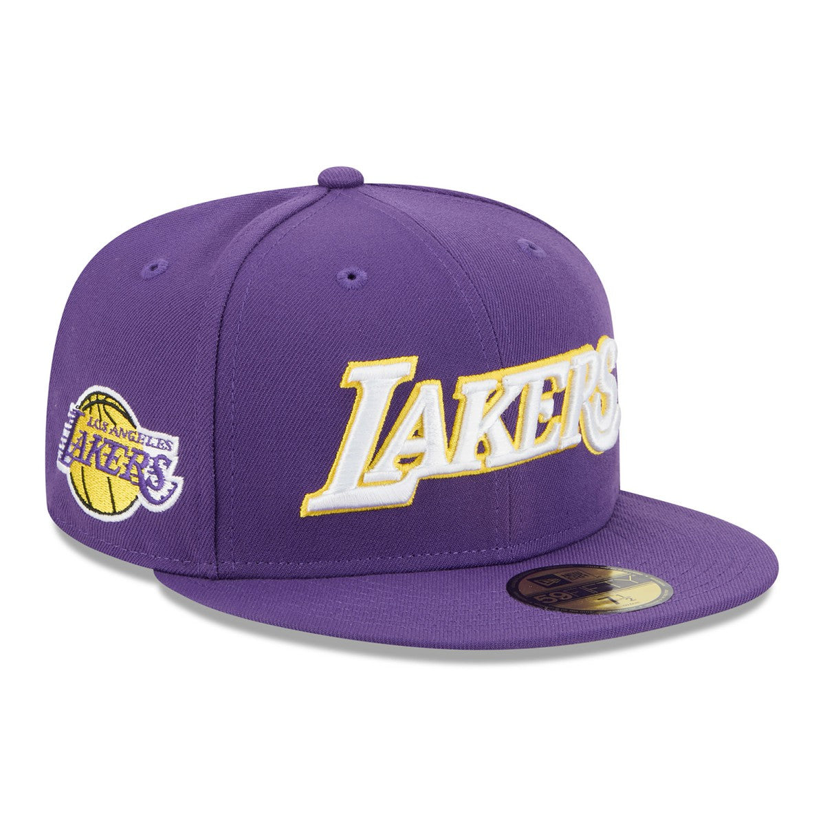Los Angeles Lakers Jersey Hook Statement Edition 59FIFTY Fitted Hat - Purple online