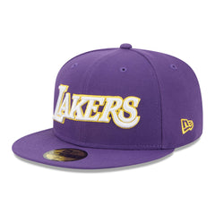 Los Angeles Lakers Jersey Hook Statement Edition 59FIFTY Fitted Hat - Purple online