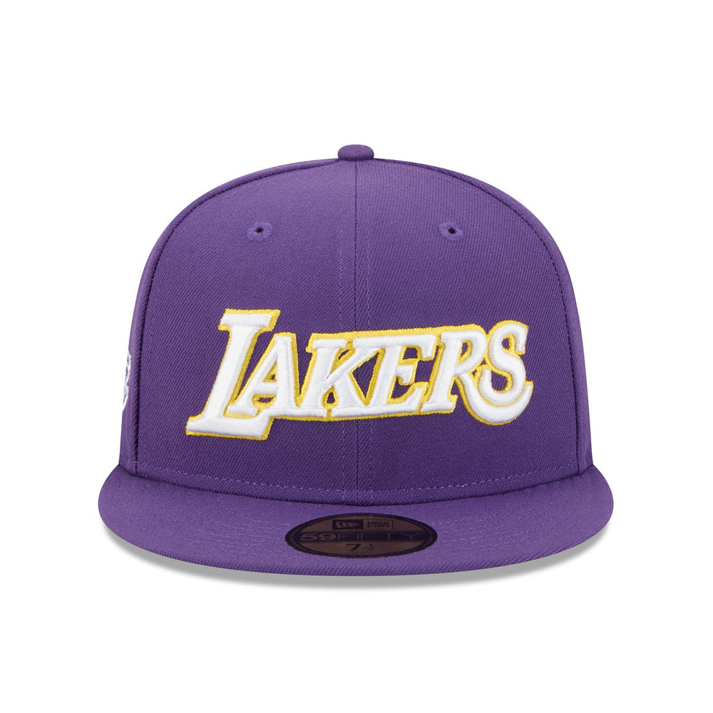 Los Angeles Lakers Jersey Hook Statement Edition 59FIFTY Fitted Hat - Purple online