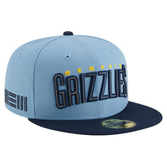 Memphis Grizzlies Statement Edition Jersey Hook 59Fifty Fitted Hat - Light Blue cheap