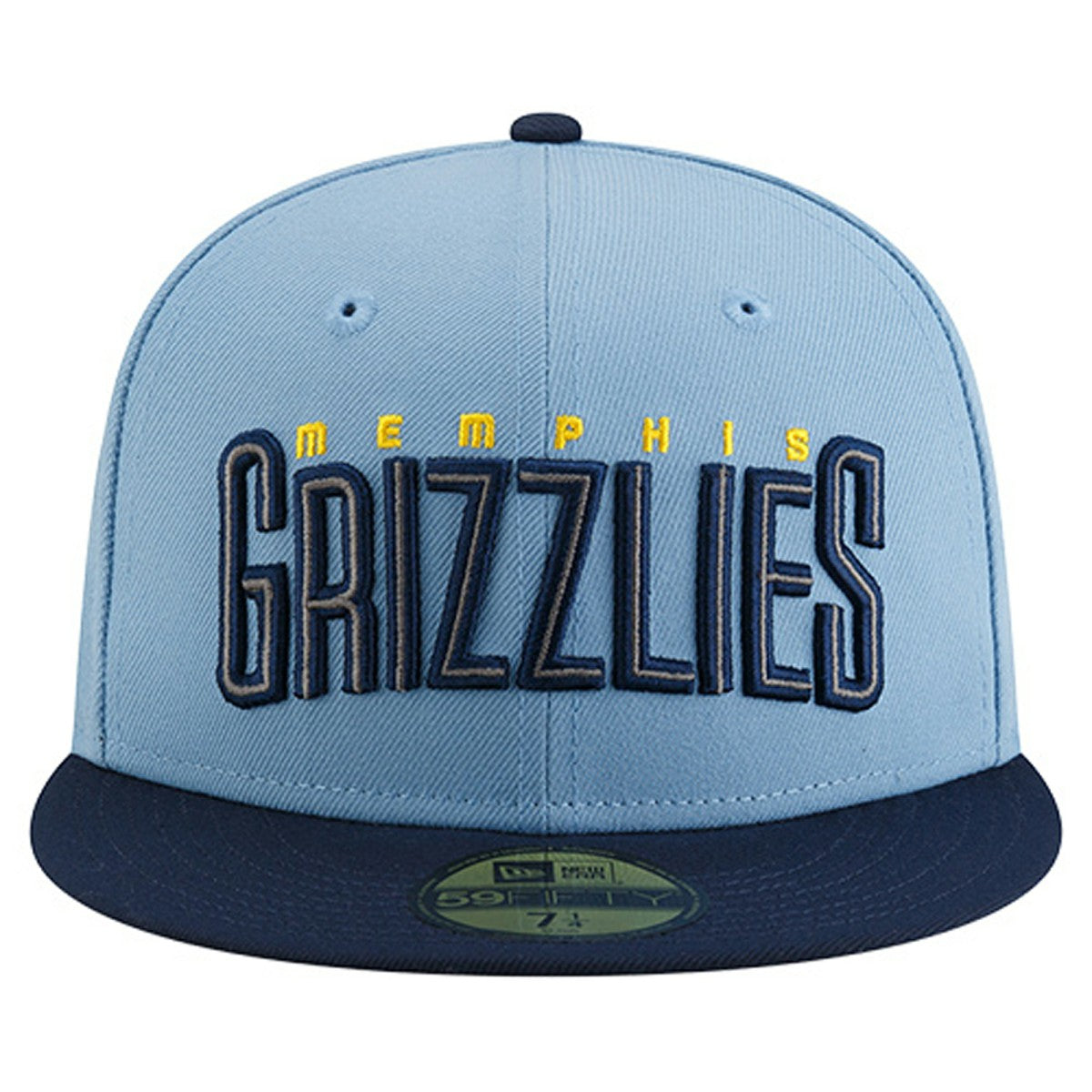 Memphis Grizzlies Statement Edition Jersey Hook 59Fifty Fitted Hat - Light Blue cheap