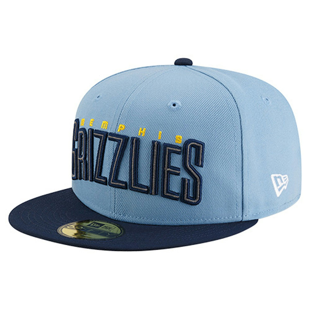 Memphis Grizzlies Statement Edition Jersey Hook 59Fifty Fitted Hat - Light Blue cheap