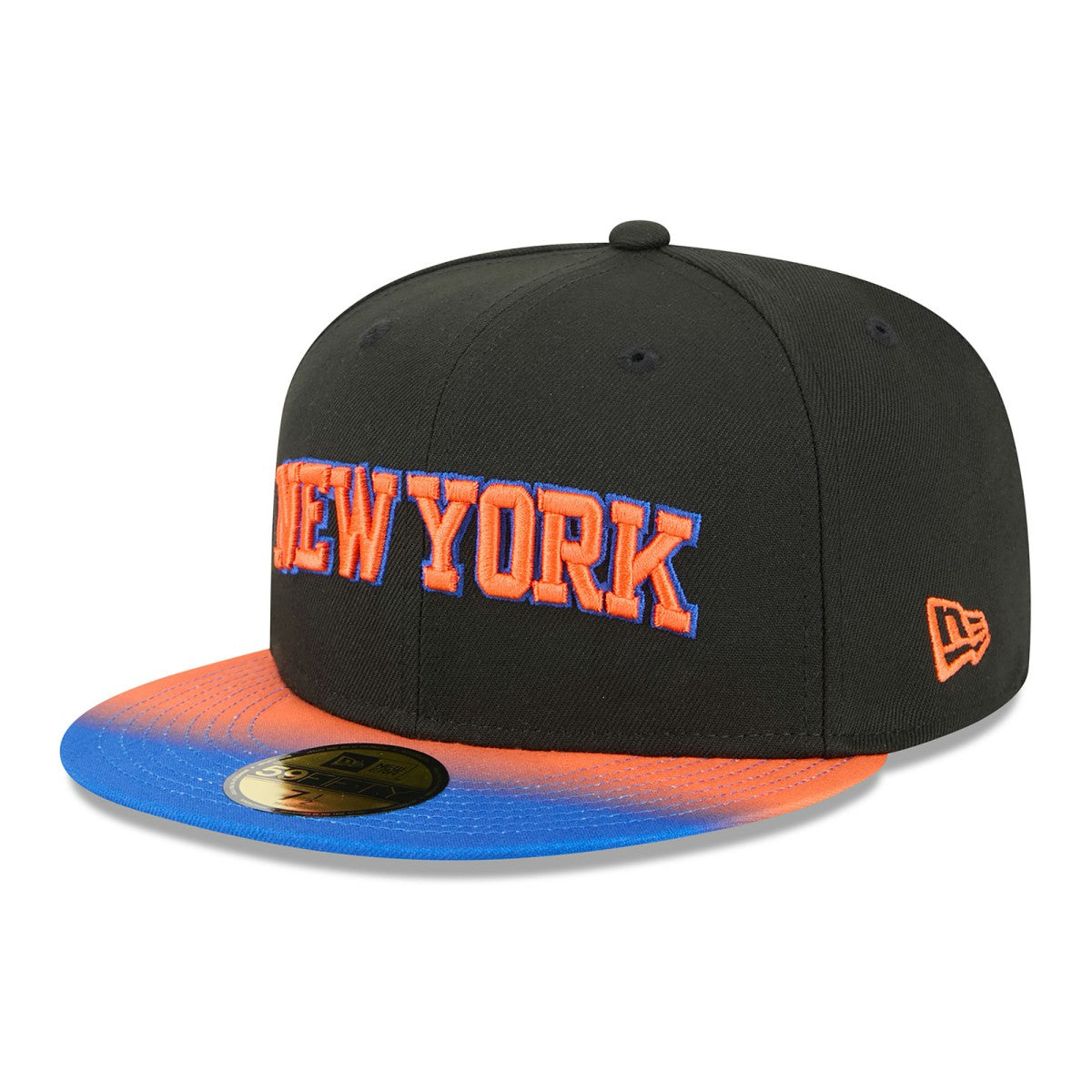New York Knicks Jersey Hook Statement Edition 59FIFTY Fitted Hat - Black/Blue shop