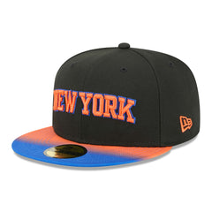New York Knicks Jersey Hook Statement Edition 59FIFTY Fitted Hat - Black/Blue shop