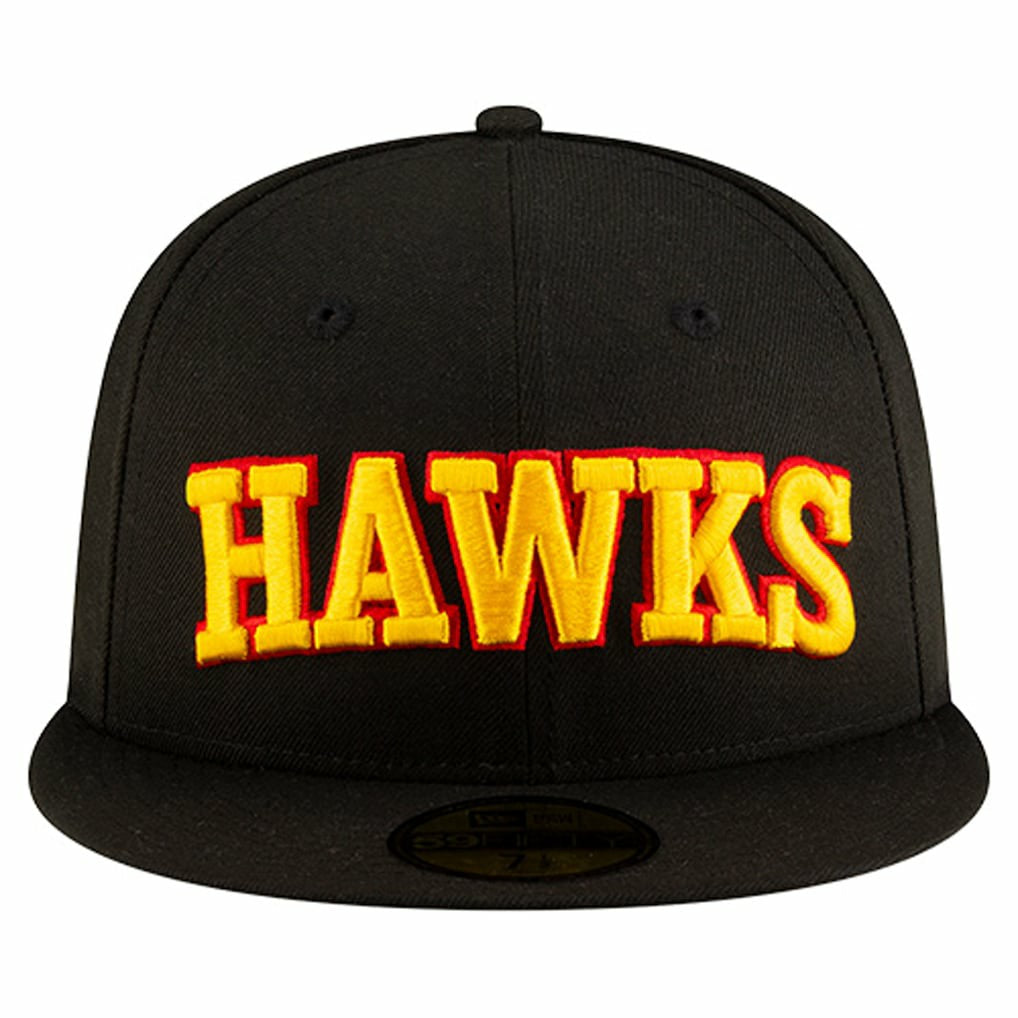 Atlanta Hawks Statement Edition Jersey Hook 59Fifty Fitted Hat - Black for sale
