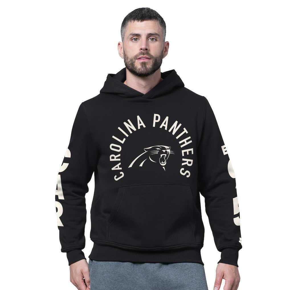 Carolina Panthers Starter Handoff Fleece Hoodie Sweatshirt - Black online