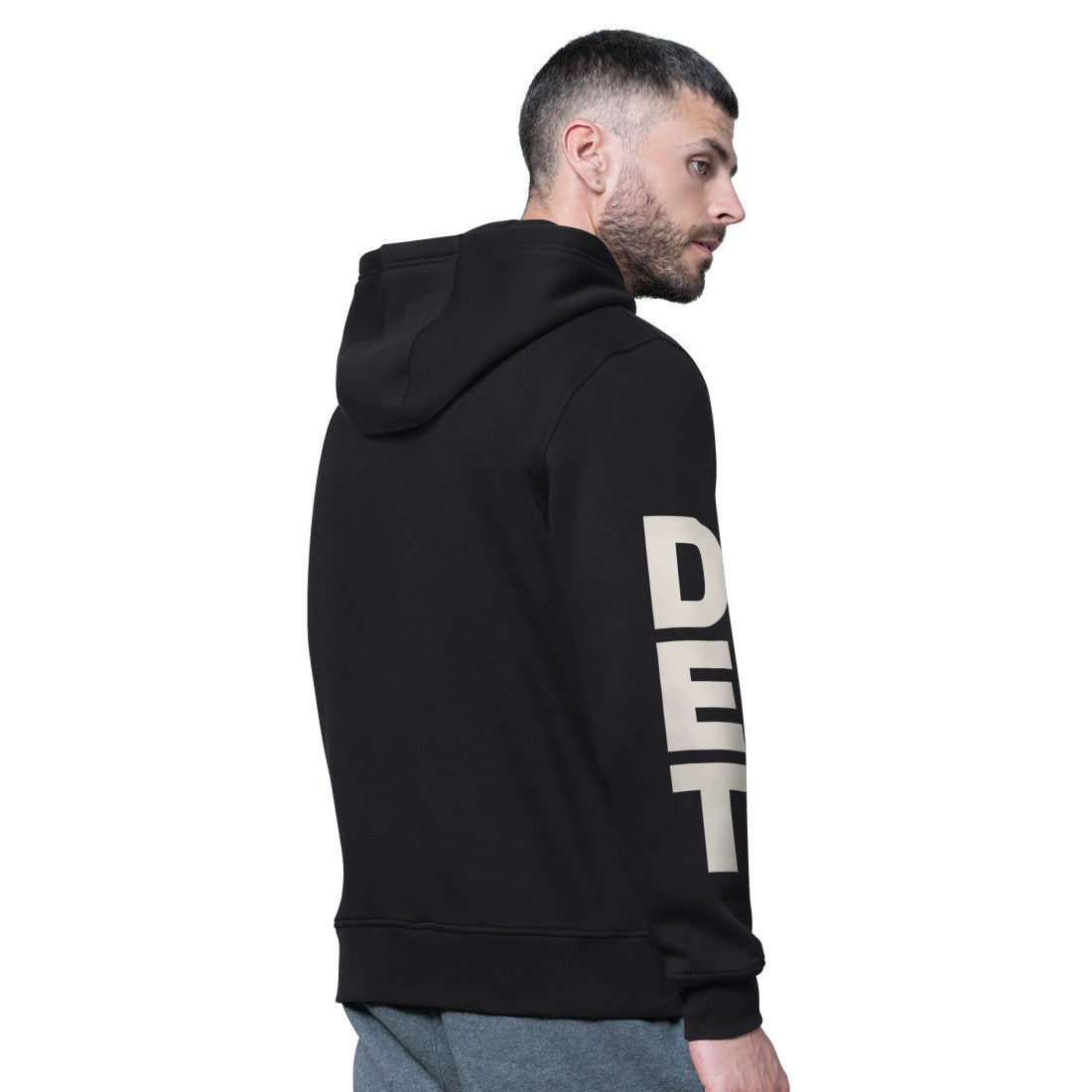Detroit Lions Starter Handoff Fleece Hoodie Sweatshirt - Black cheap