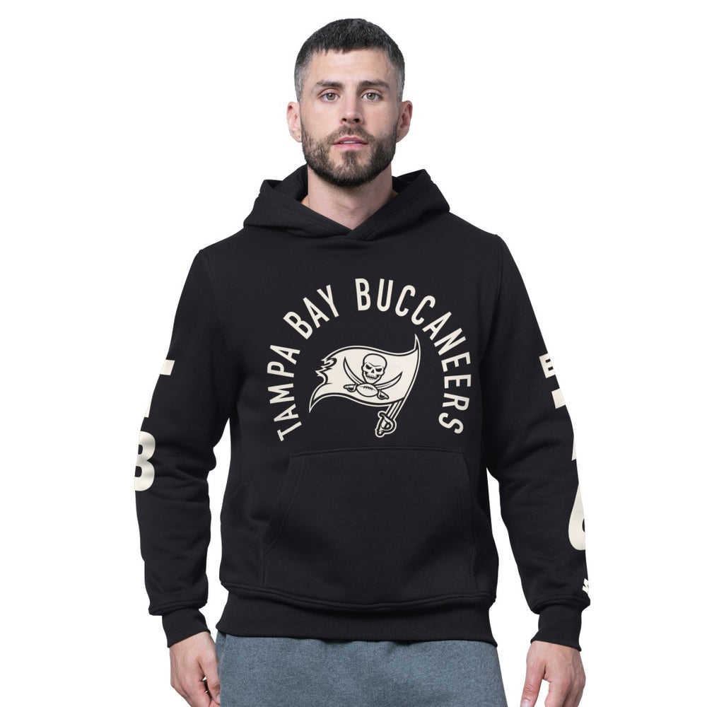 Tampa Bay Buccaneers Starter Handoff Fleece Hoodie Sweatshirt - Black sale